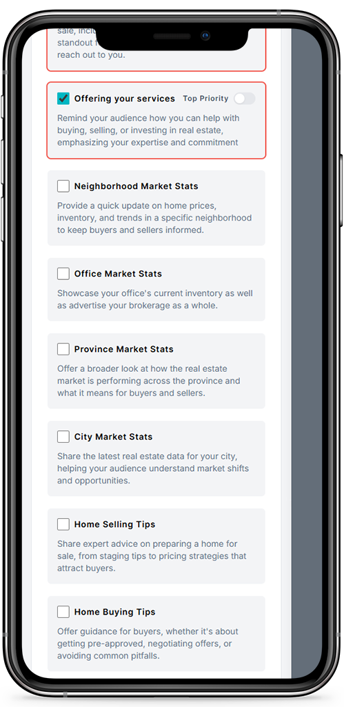 Axion app usage slideshow